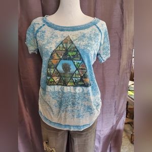 Pink Floyd Burn out open back tee